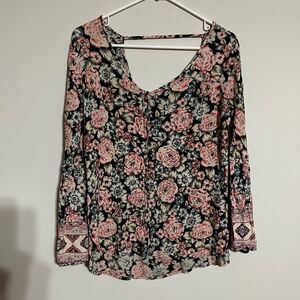 Billabong Long Sleeve Blouse
